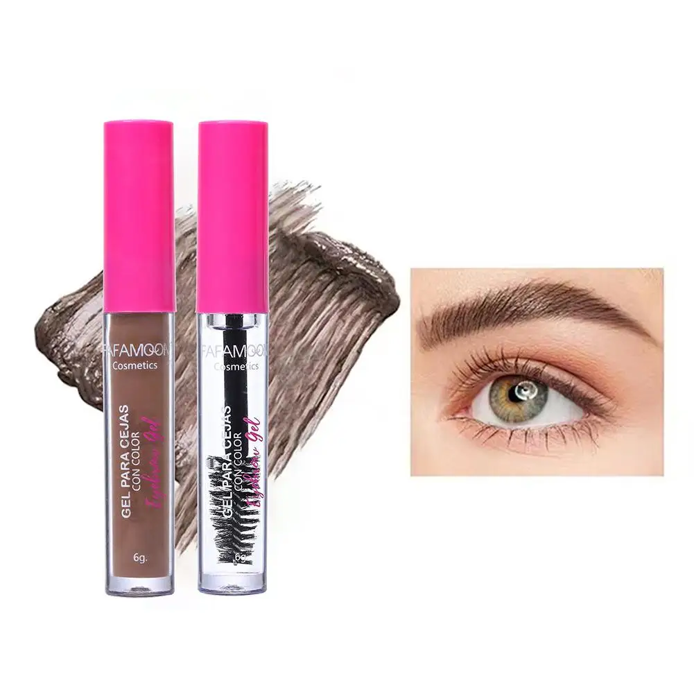 Natürliche flüssige Färbung Augenbrauen creme wasserdichte dauerhafte Pigmente Augenbrauen Kosmetik Mascara Make-up Tönung Enhancer Stirn m7n5