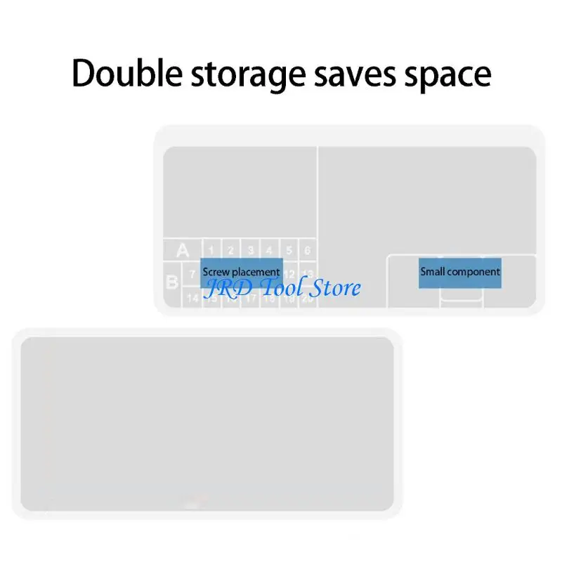A2UD Waterproof Tool Storage Box Storage Box Hard Case Crush Resistant for Equipment