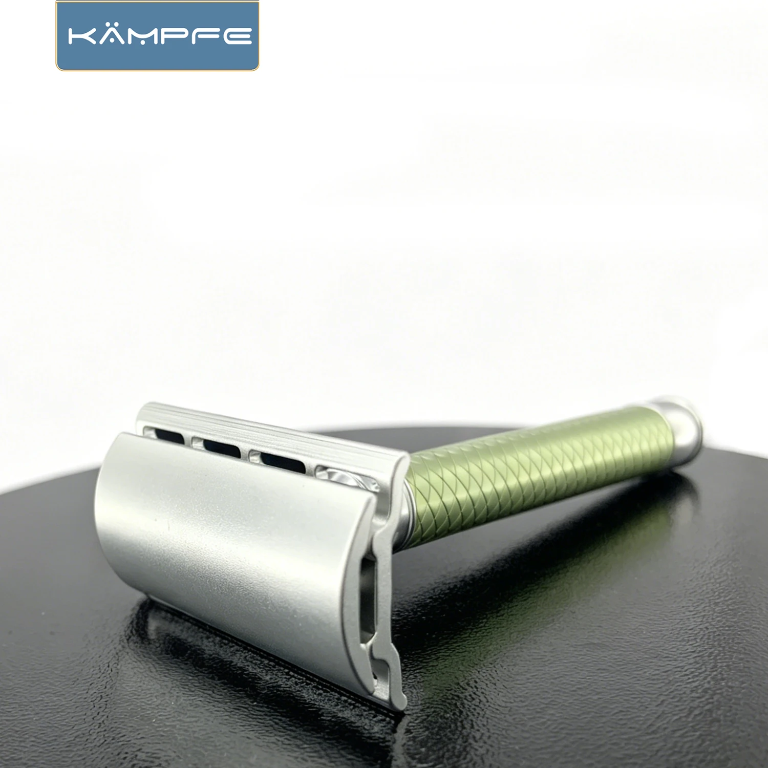 KAMPFE Manual Double Edge Safety Razor Shaving Razor Aluminum Alloy Closed Comb Shaver Beard razor Father’s Day gift