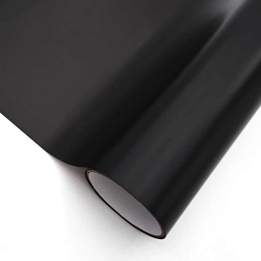 JDM Universal Car Light Tint Film Matte Black Vinyl Sheet Headlight Taillight Fog Light Scratch Resistant Self Adhesive