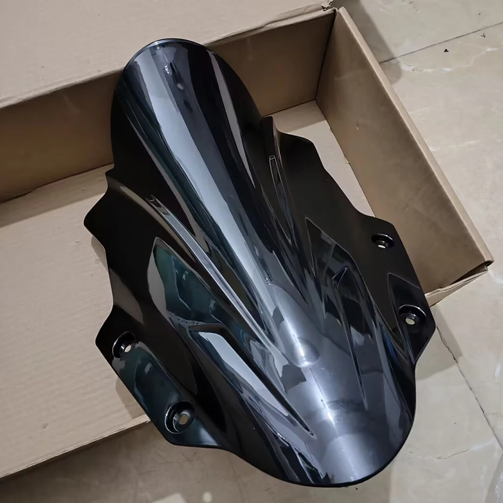 GSX250R الزجاج الأمامي لسوزوكي GSX 250R 2024 GSXR 250 الزجاج الأمامي فقاعة مزدوجة منحرف دراجة نارية الملحقات 2017-2023 2022 21