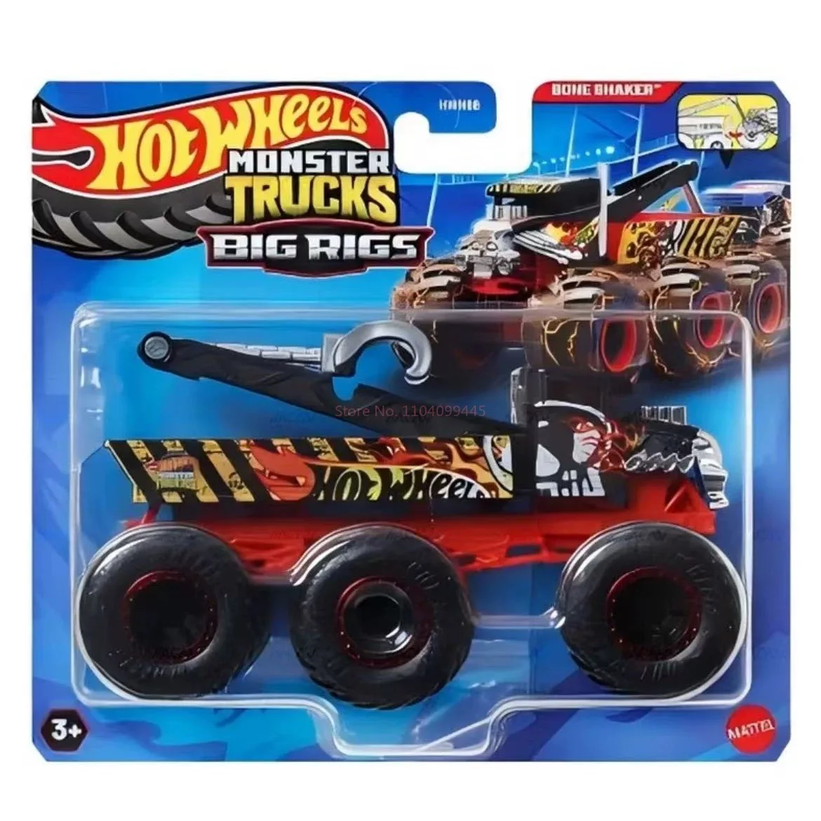 الأصلي الساخن عجلات الوحش الشاحنات الحفارات الكبيرة Ast 2025 مزيج 1 1:64 مقياس دييكاست اللعب، للأطفال والجامعات العلامة التجارية الجديدة غير مفتوحة