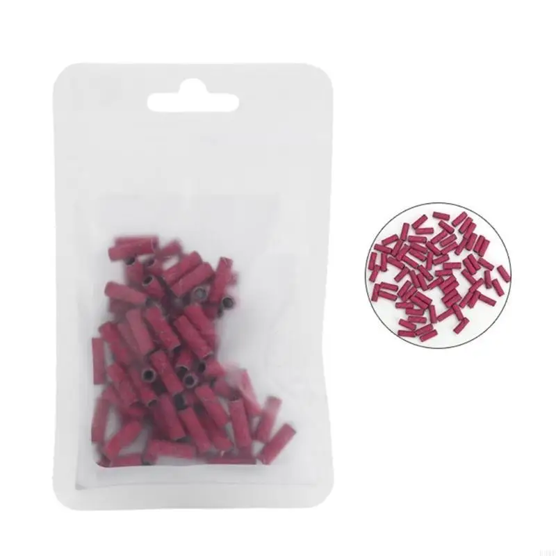 R3MF 50pcs Nagelschleifbänder Pediküre erreichen Salonqualitätsnägel zu Hause oder zu Hause