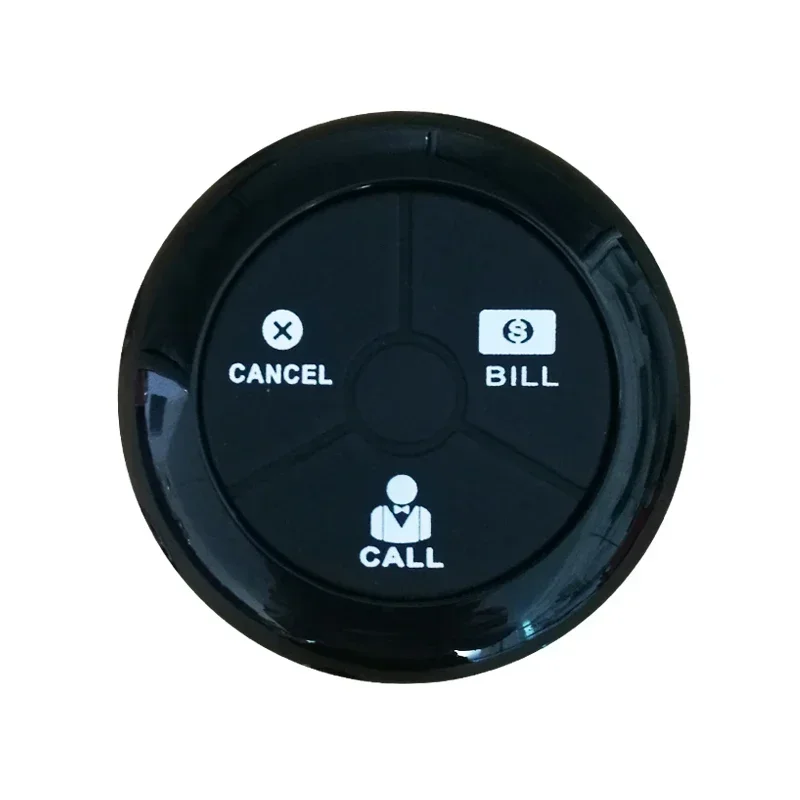 2025 نظام النادل اللاسلكي مطعم الجدول النداء خدمة الطلب 1 المضيف استقبال + 10 قطعة أزرار الاتصال لبار فندق مقهى #4