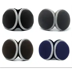 Ear Warmers for Men & Women Unisex Foldable Reflective Winter Warm Earmuffs with Reflective Tape