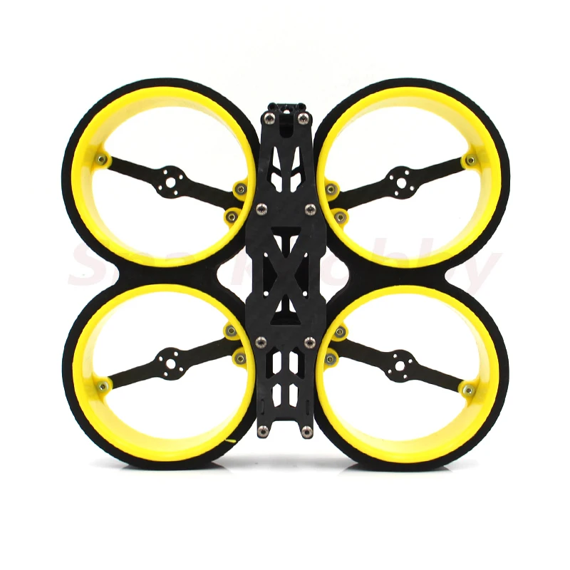 MBL149 Carbon Fiber Frame 3 inch 149mm Wheelbase with Protect Ring For 3050 Propeller Culvert idoor Traversing FPV Racing Drones