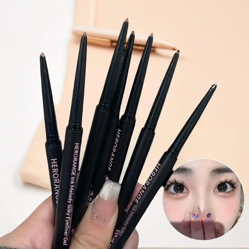 เฮโรเรนจ์ อัลตร้า-ไฟน์ แมท อายไลเนอร์ เจล เพนซิล - อายไลเนอร์แบบเจลกันน้ำ ติดทนนาน ใช้งานง่าย สำหรับแต่งตา เครื่องสำอาง