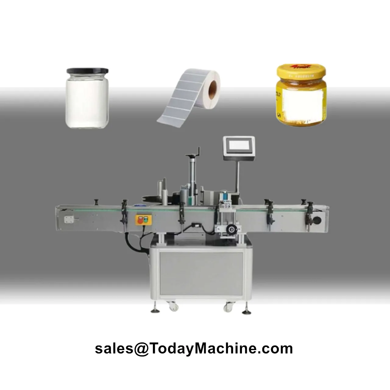 Automatic Juice Beverage Bottle Sticker Labeling Machine