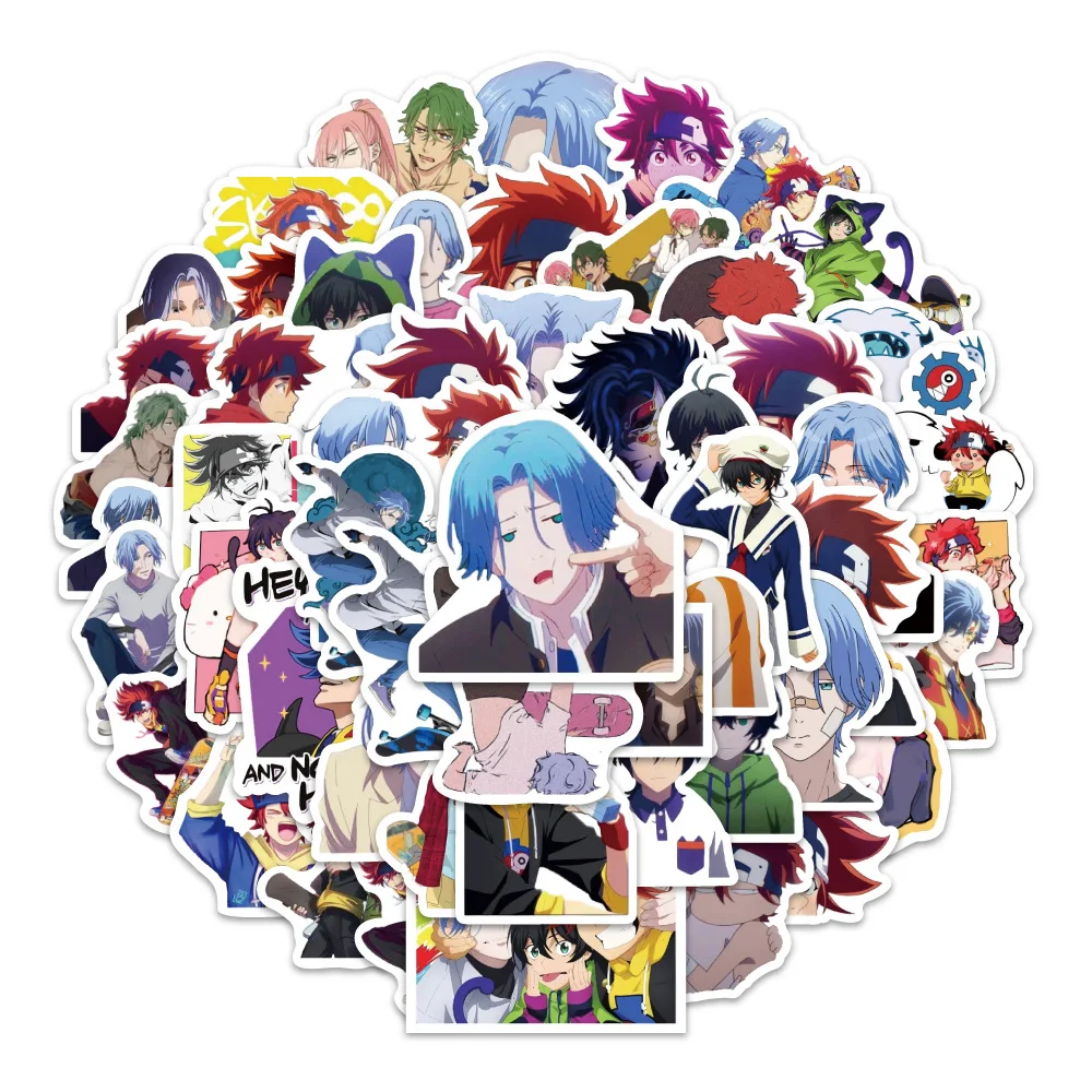 

10/30/50PCS Japanese Anime SK8 the Infinity Sticker Cartoon Cool Personalized Graffiti Decal DIY Refrigerator Scooter Motorcycle