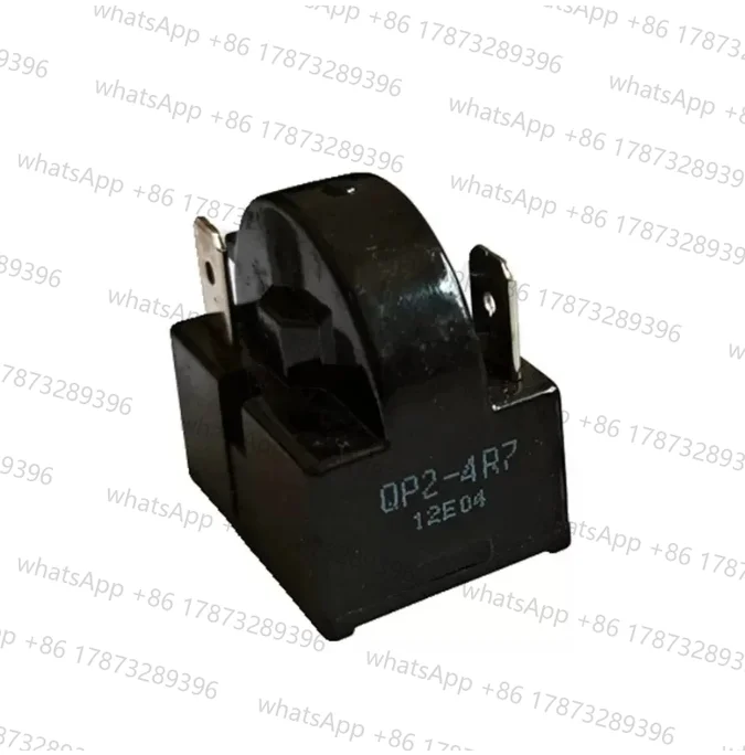 QP2-4R7 relé de arranque de 3 pines refrigerador PTC Ohm 6 pines para compresor vissani danby summit Ig Etc.