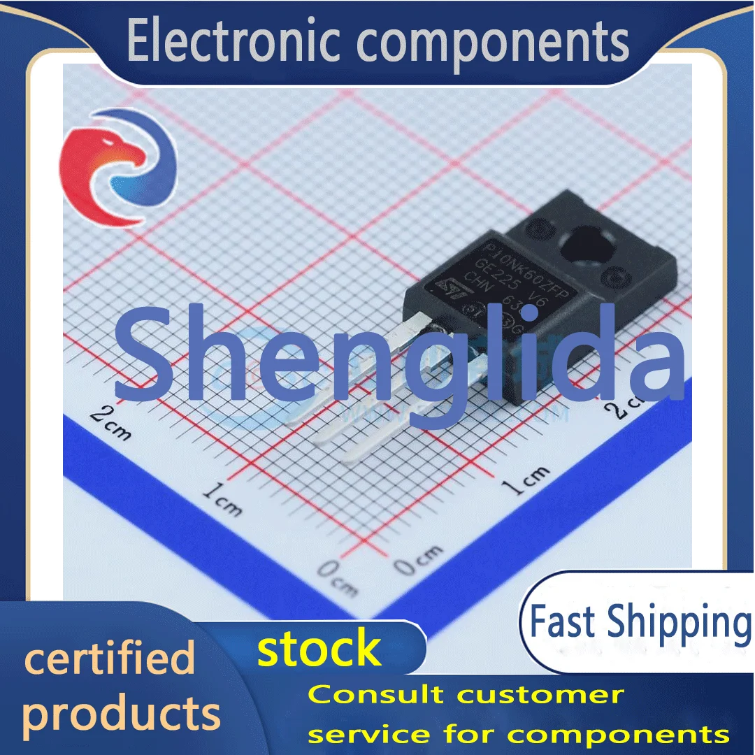 

STP10NK60ZFP TO-220F (TO-220IS) Field-effect transistor (MOSFET) brand new off the shelf 1PCS