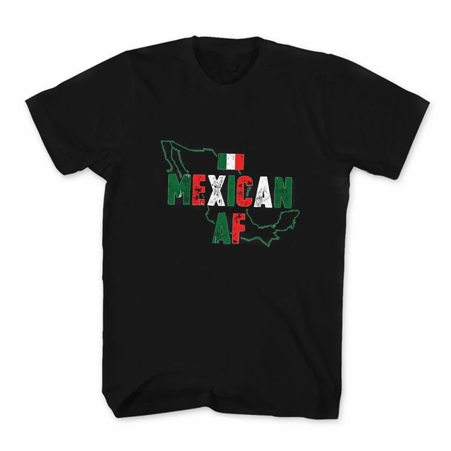 Mexican AF Mexico Map Gifts T Shirt New 100% Cotton Short Sleeve O-Neck T-shirt Casual Mens Top