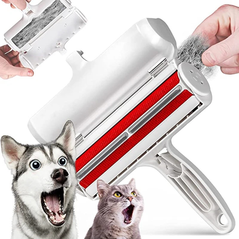 Flusen Roller Hund Haarentferner Haustier BrushRemoves Haare Magie für Tier Wolle Entfernung Katzen Lint Kleidung Reinigung Werkzeuge Liefert – Detail 1