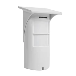 Outdoor Wired PIR Microwave Motion Sensor Pet Immune 25KG 100° 12-Meter Detecting Range For Burglar Alarm System
