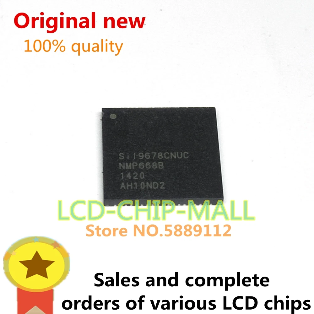 1PCS SIL9678CNUC SIL9678 QFN76 in stock 100%good