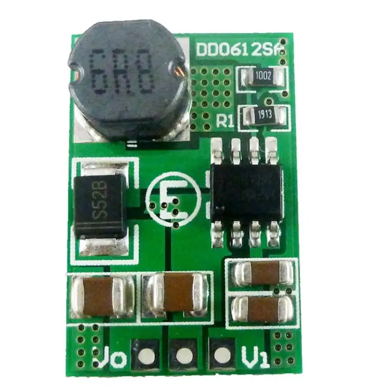 DD0612SA 3.5A DC-DC 3V 3.3V 3.7V 4.2V 5V ถึง 5V 6V 9V 12V Step-up Boost Converter แรงดันไฟฟ้าควบคุมแหล่งจ่ายไฟโมดูลบอร์ด Pro