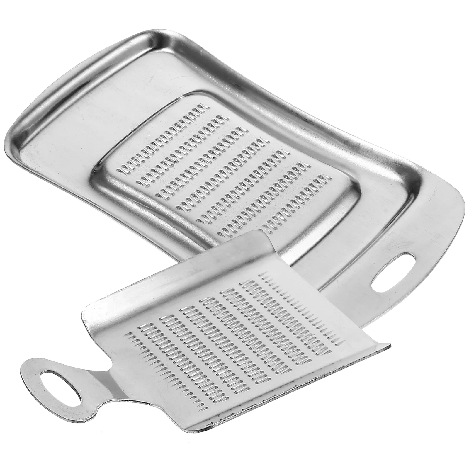 

2 Pcs Stainless Steel Garlic Ginger Grinder Kitchen Tool Multi Function Mincer Reusable Wear Resistant Food Grater Home