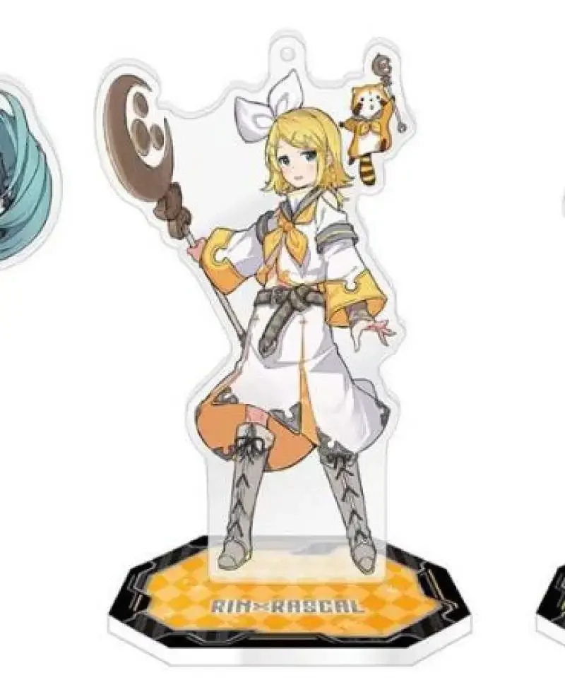 15CM Anime Hatsune Miku KAITO meiko Luka Rinto soldier Figure Acrylic standing plate model toys ornaments gifts