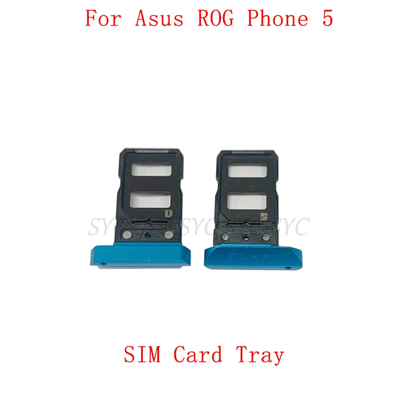 

SIM Card Tray SIM Card Slot Holder For Asus ROG Phone 5 ZS673KS Memory MicroSD Card Repair Parts