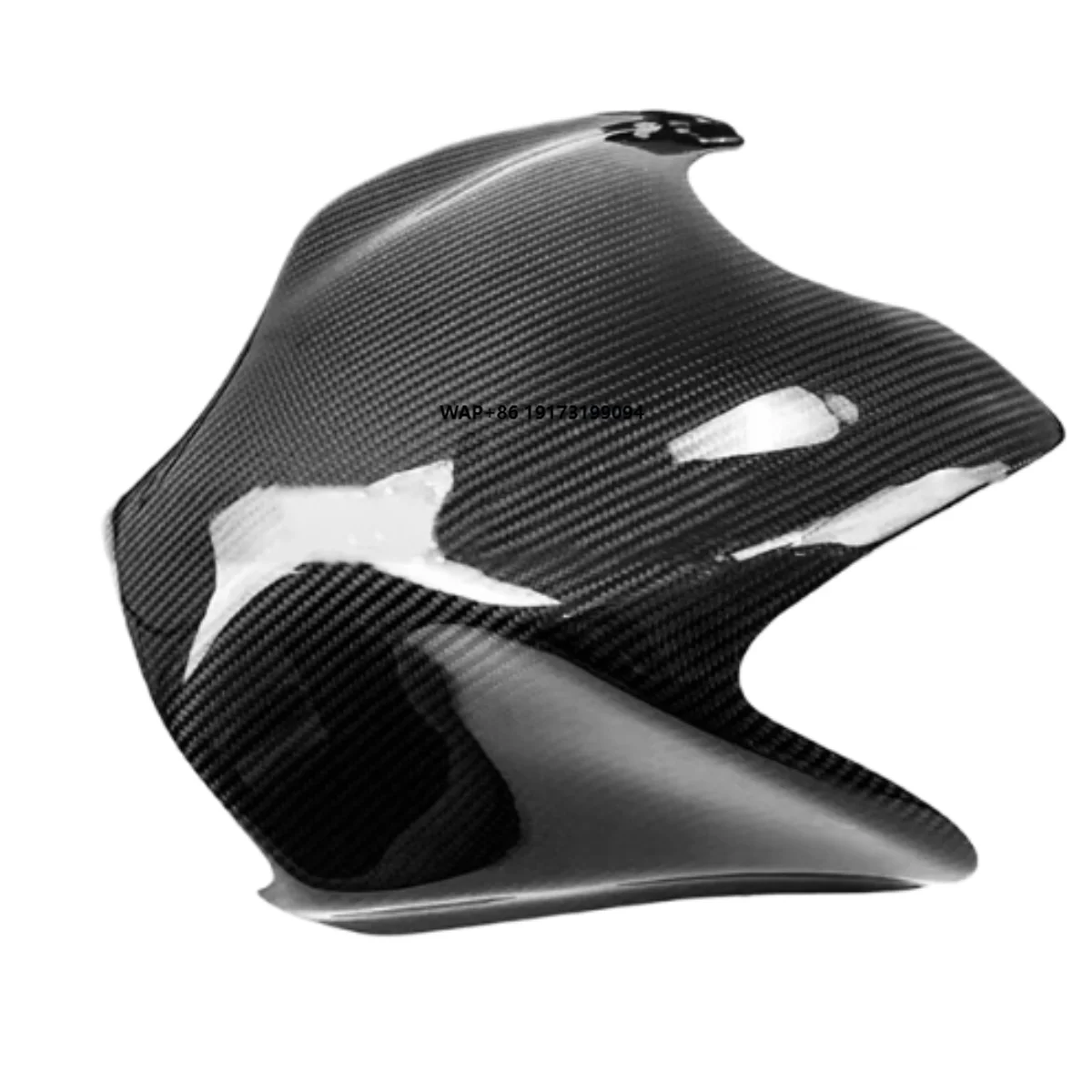 

For Kawasaki-Ninja H2 H2R 2019 2020 2021 2022 2023 2024 3K 100% Dry Carbon Fiber Motorcycle Fuel Tank Cover Fairing