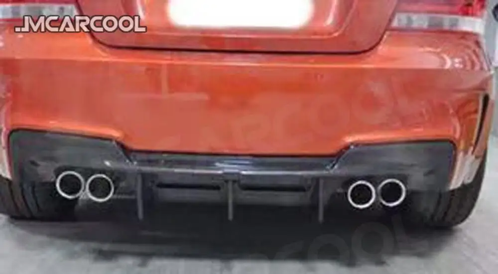 Carbon Fiber/FRP For BMW E82 Rear Bumper Diffuser Lip Guard Material Fit for BMW 1 Series E82 1M Base Coupe 2 Door 2011