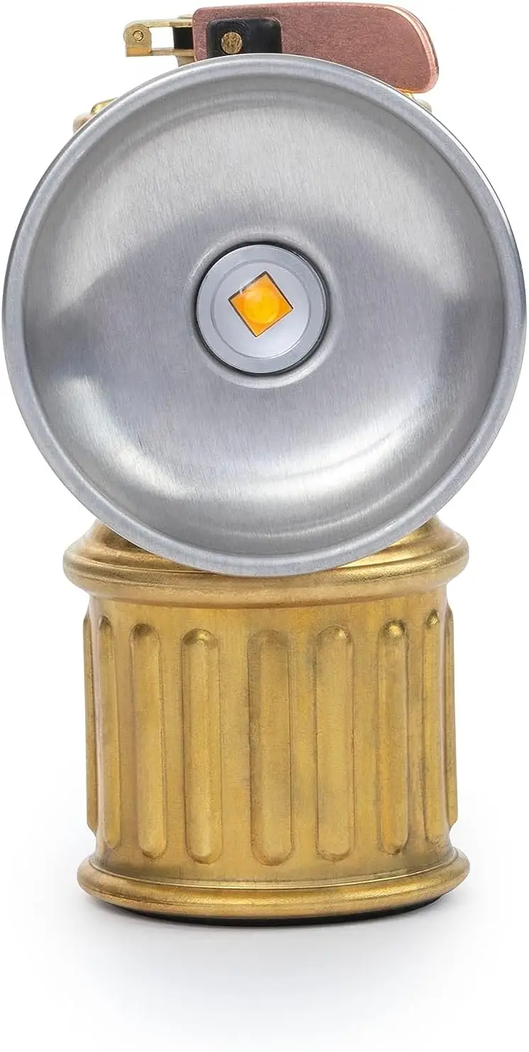 

Vintage Rechargeable LED Lantern with Dimmable Light, Magnetic Base, Weatherproof Design for Camping and Indoor Decor