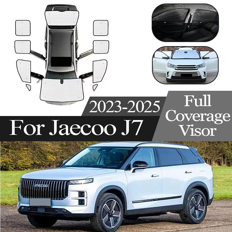 

Auto Parts For Jaecoo J7 7 2023 2024 2025 Chery Tansuo 06 Fulwin T6 Car Coverage Sunshade Window Sunshade Cover Protection Board