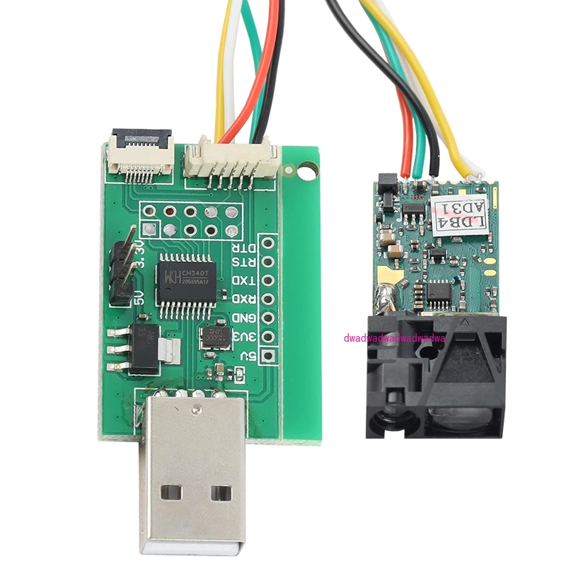 

LDL 1mm Accuracy Laser Distance Sensor 10m for AGV TTL Lidar Laser Distance Sensor