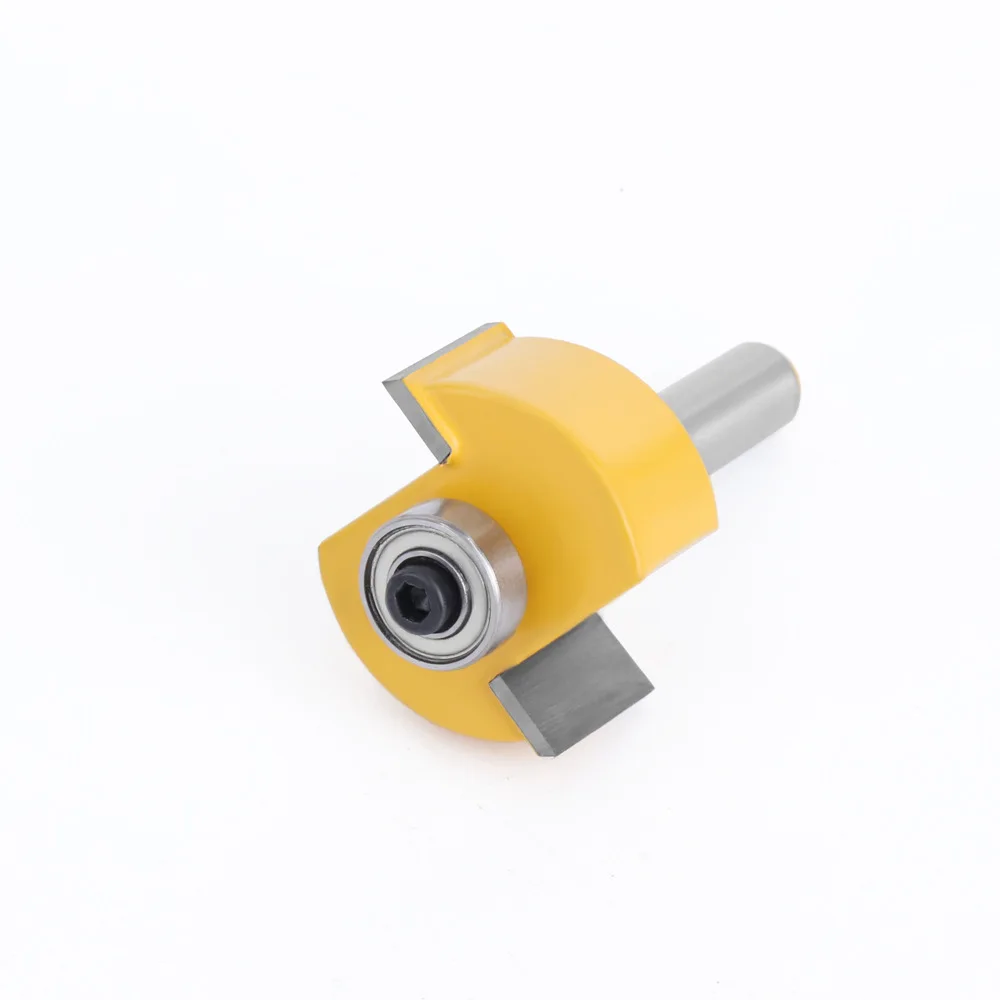 1pc 8mm Shank T-Sloting Biscuit Joint Slot Cutter Jointing Slotting Router Bit with bearing Milling Cutter for Woodworking