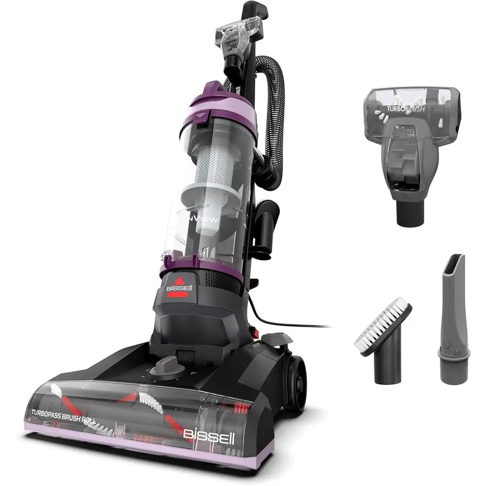 

CleanView Upright Vacuum with Pet Hair Brush Roll, Powerul Suction, Pet Hair Tools, Large Dirt Container, 4438