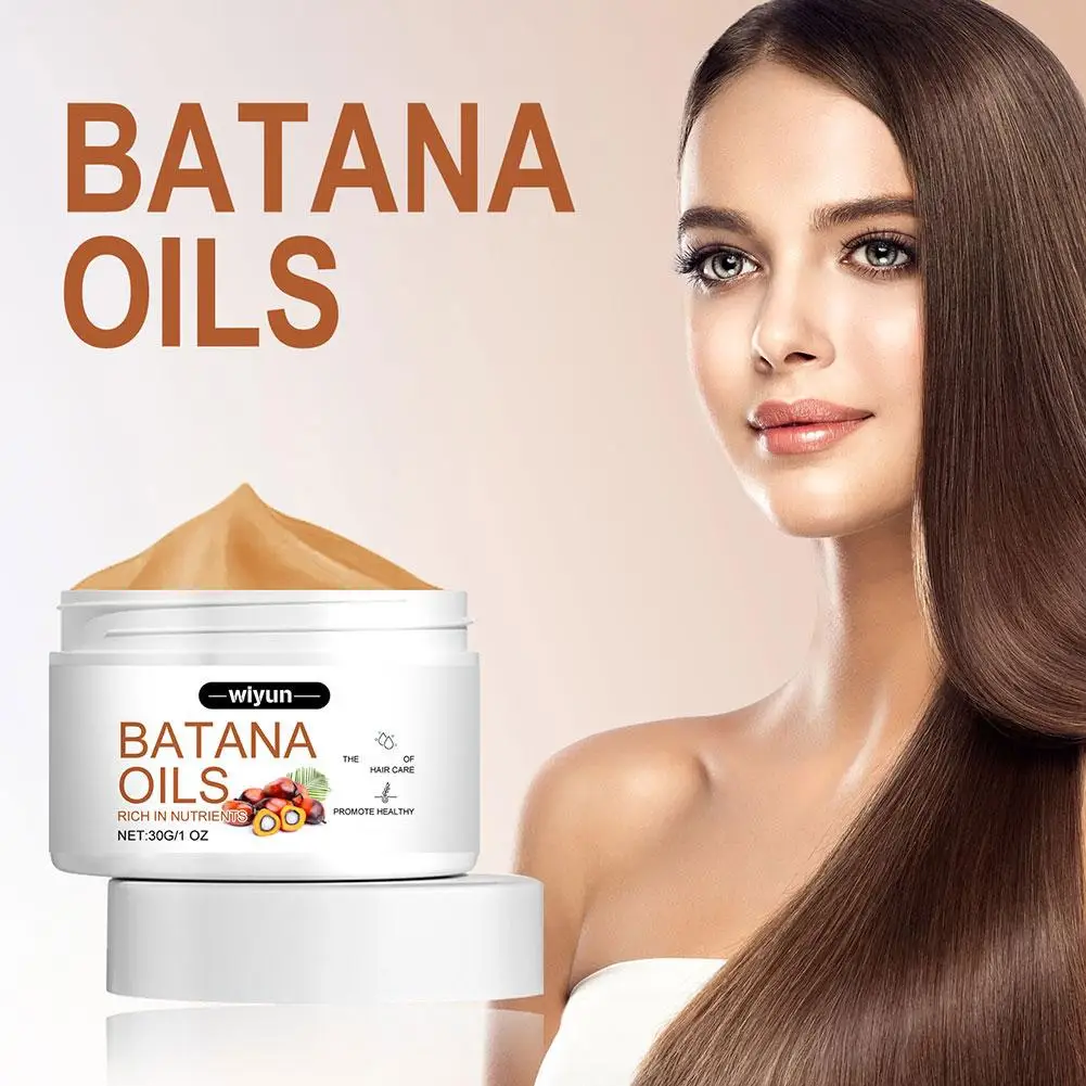 Minyak Batana untuk pertumbuhan rambut, minyak Batana organik menghilangkan Split Ends untuk Pria & Wanita, Pelembab dan perbaikan rambut baru 100%