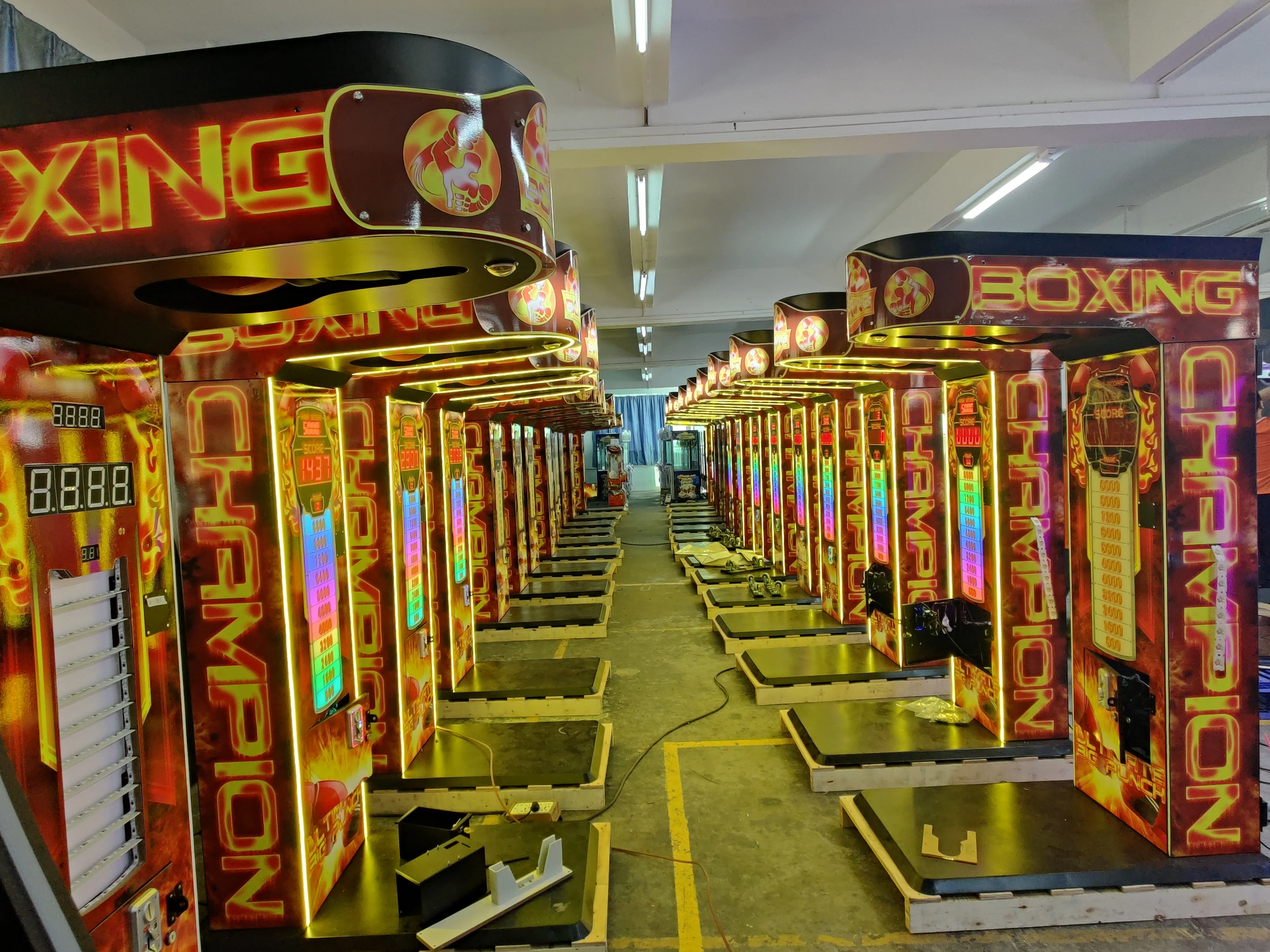 الملاكمة أبطال الملاكمة ممر رائجة البيع شارع تسلية عملة تعمل ألعاب الملاكمة لعبة لكمة آلة السعر للبيع #4