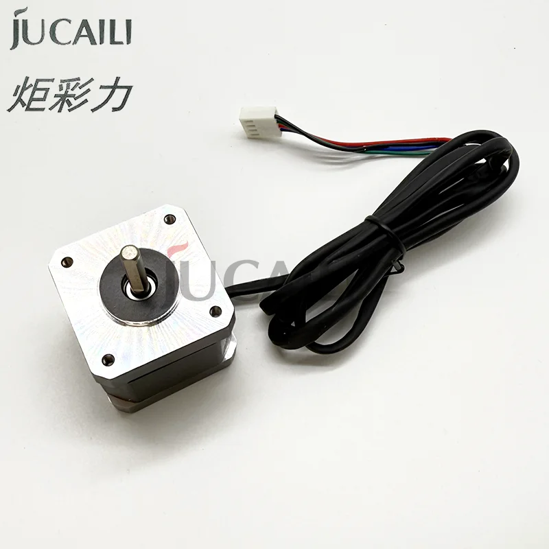

JUCAILI New Cap station lifting motor for Hoson Inject printer WTT Tube 125℃ with Cable and Connector