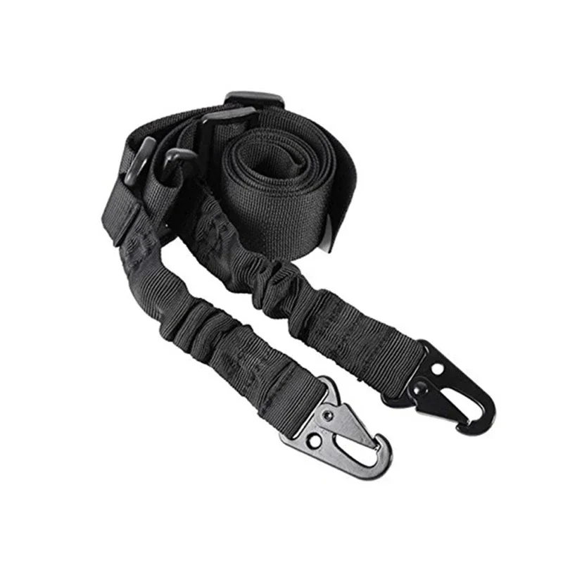 Tactical Nylon Rifle Belt Heavy Duty Sling for Outdoor Combat Hunting Sports Accessories Two Points Sling Bungee Shoulder Strap