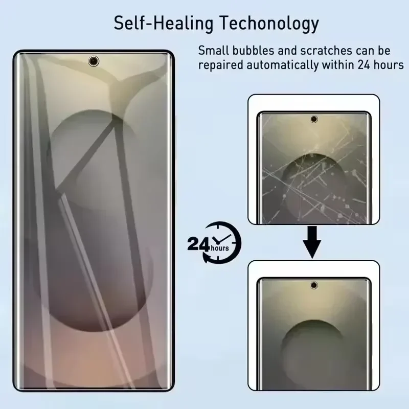 삼성 S25 S21 S22 S23 S24 울트라 S8 S9 S10 플러스 S20 FE 화면 보호기에 대 한 5Pcs 하이드로 겔 필름 갤럭시 노트 20 울트라 10 플러스