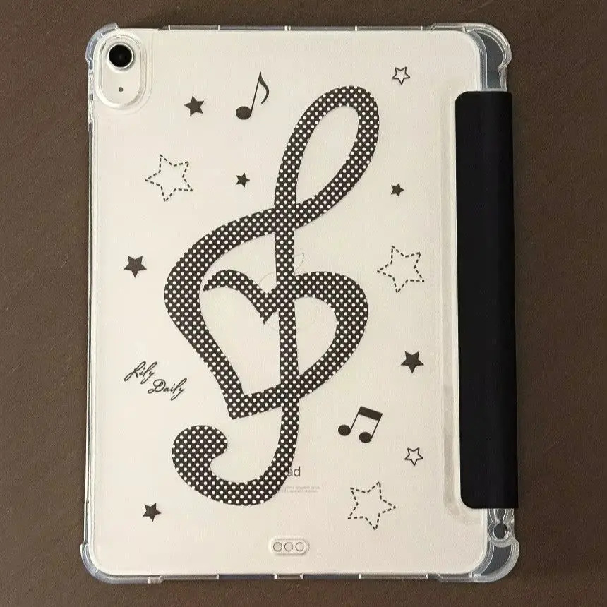 Polka Dots Star Musical NoteY2K Tablet Case For iPad Pro 13in 11th M5 M4 12.9in A16 7/8/9/10th Air4/5/6/7 11in M2 M3 Mini Cover