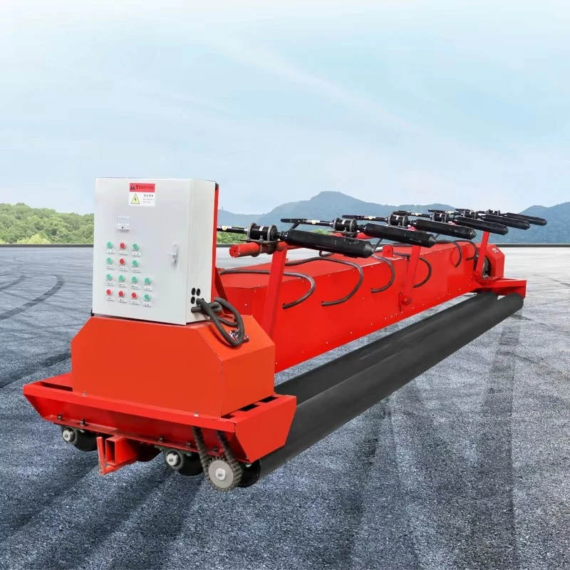 Heavy Electric Motor Concrete Paver Machine Automatic Vibrating Screed for Road Construction Floor Leveling and Laying