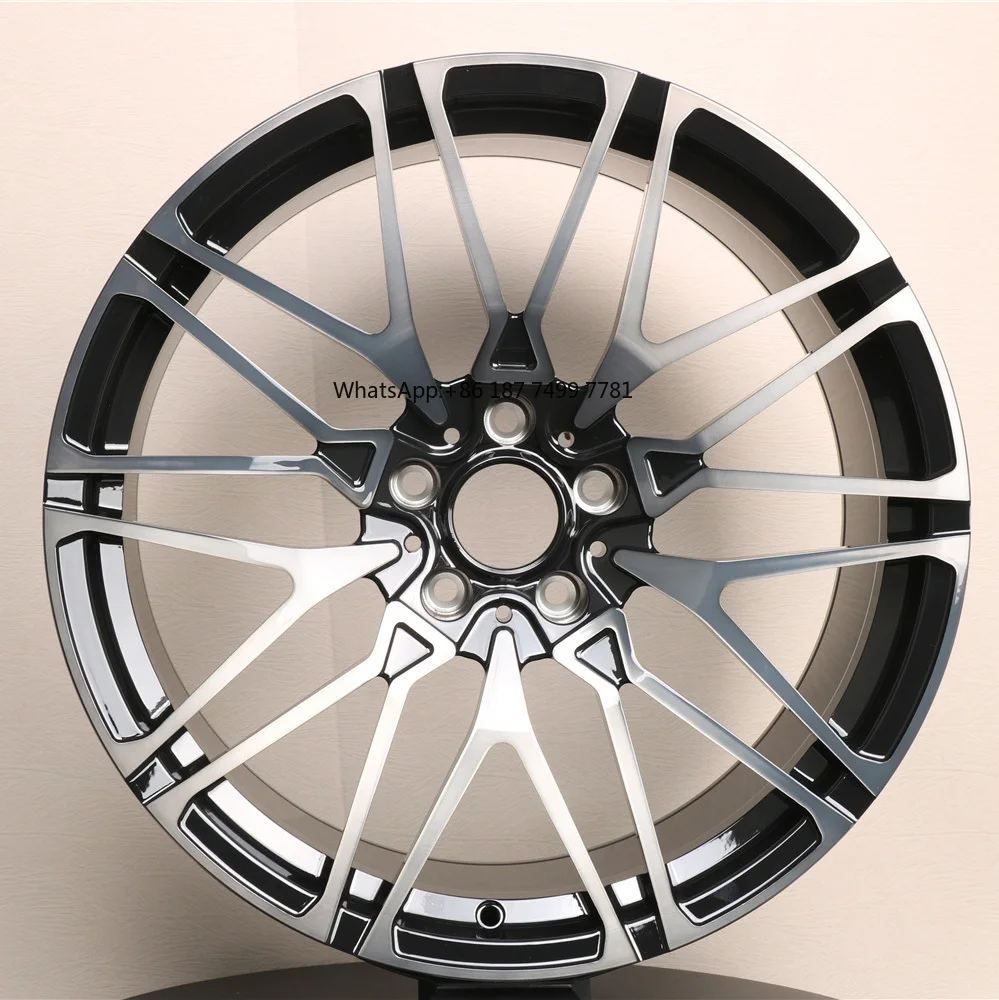 

Customized 1-Piece Forged Wheels Chrome Concave Muliti Spoke 17 18 20 21 22 24 26 Inch Passenger Car Rims for . G82 M4 E30 F30