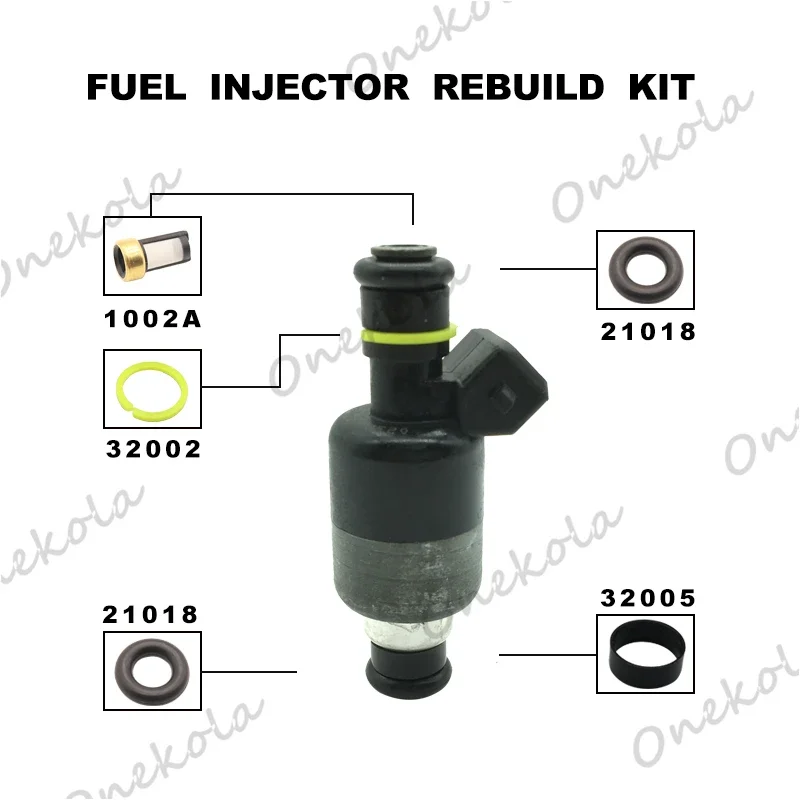 Fuel injector repair kits for  17103677  Daewoo Lanos  99--02 17106772 17091728 17113743