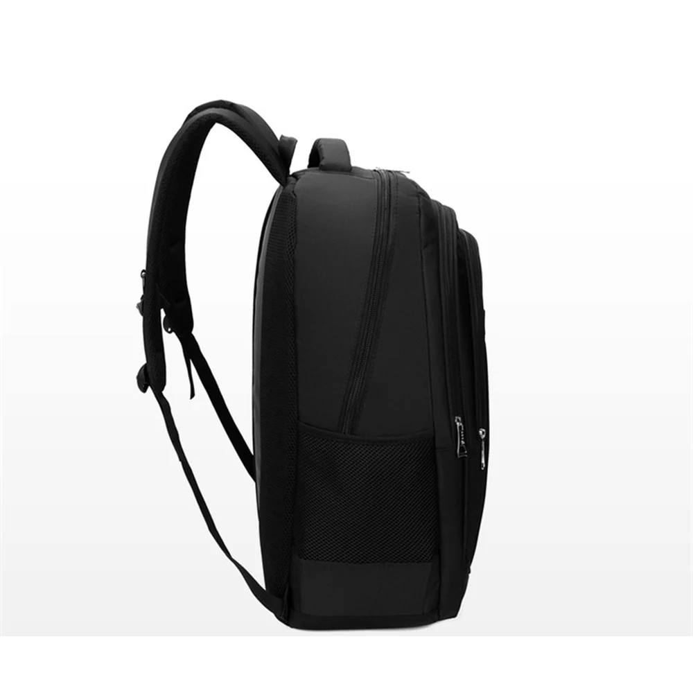 Large Oxford Travel Backpack with Multiple Zipper Compartments Padded Shoulder Straps and Two Bag Size Options for Daily Carry