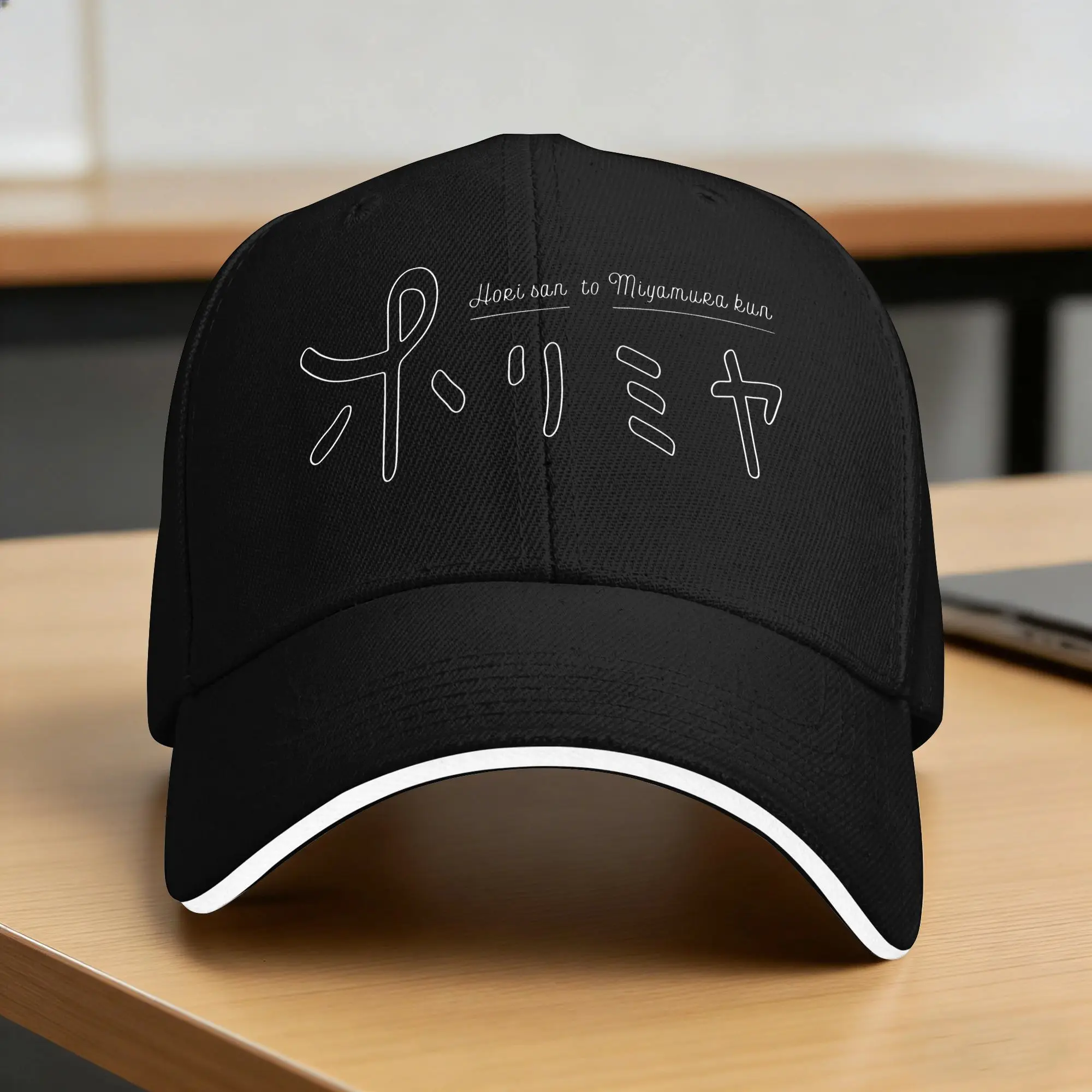 Comic H-Horimiya Casual Baseball Cap  Kpop Rock Trucker Hat Summer Adjustable Unisex Men Fashion Snapback Cap