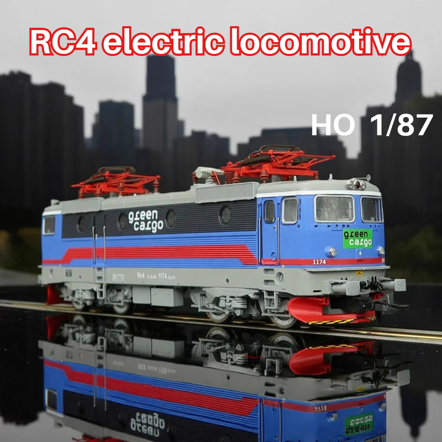 

ROCO HO Type 1/87 Toy Train RC4 Electric Locomotive with Digital Sound Effects Dragon Train 70458 Train Model Boy's Toy Gift