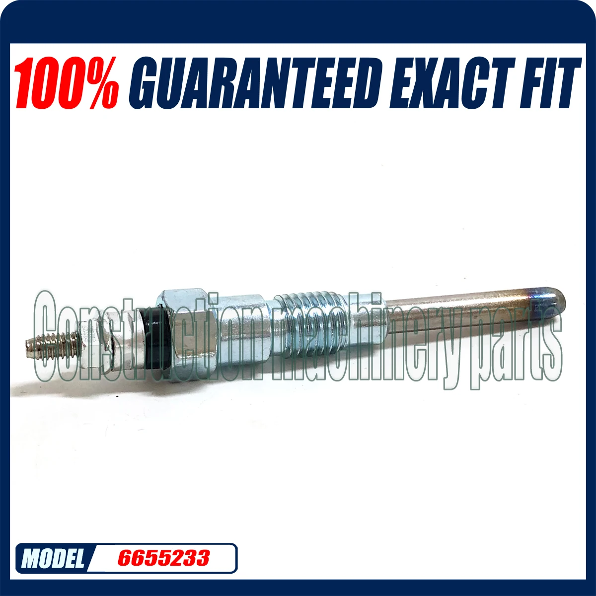 6655233 New Glow Plug For Bobcat Loader B330 BL370 BL470 BL570 645 743 S150 S160 T90