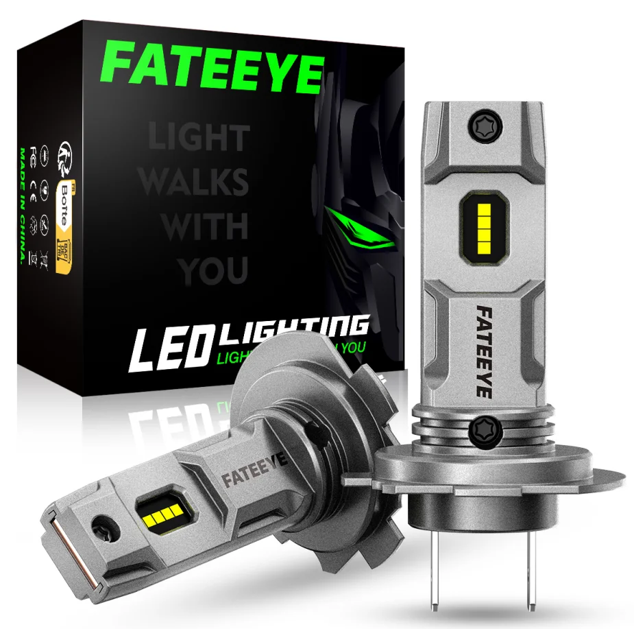 

2PCS H7 6500K 2PCS 50W Car Headlight LED Bulbs 10000LM Waterproof 12V-24V LED Front Headlamp White Light