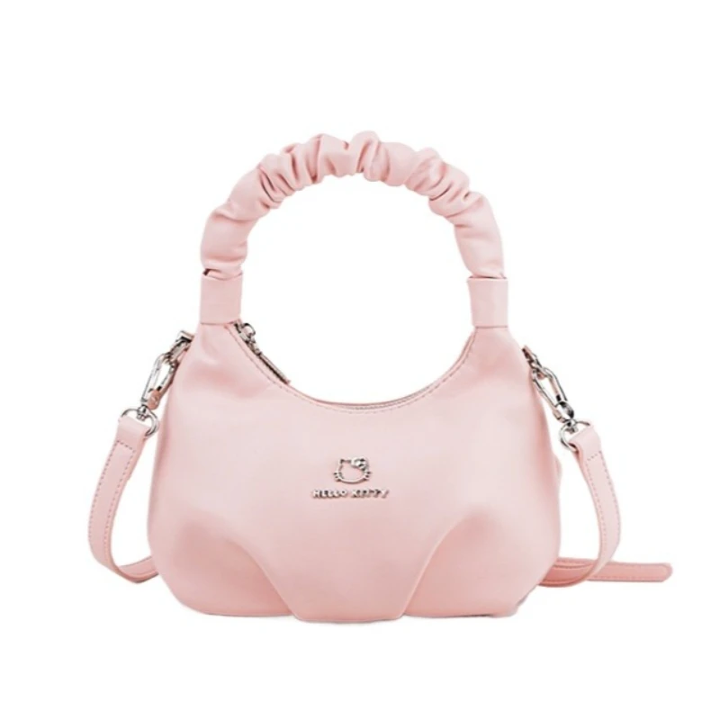 

Hello Kitty Crossbody Handbag Purse for Women Luxury Feminine Sweet Chic Fashion Daily Use Casual Outing