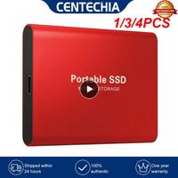 1/3/4PCS 1TB Hard Drive External Type-C High Speed USB3.1 2TB 4TB 8TB SSD Storage Portable Hard Disk For Laptop