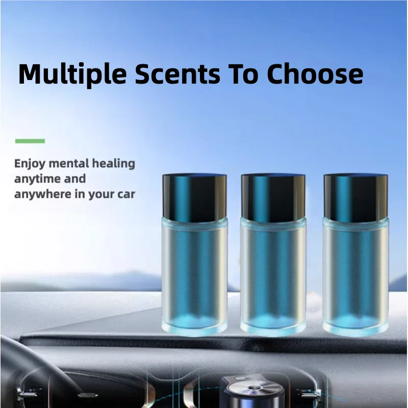 Trending Car Air Freshener with Natural Plant Essential Oils 30ml Refill Set Healthy Long Lasting Aroma Car Perfume Supplement