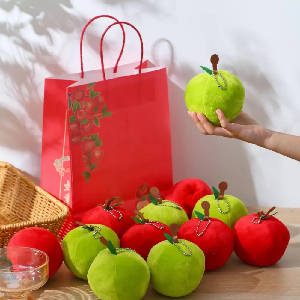 

Прочные фруктовые плюшевые игрушки, набор плюшевых игрушек для образования, снятие стресса, мягкие куклы для украшения комнаты, Рождество для развлечения