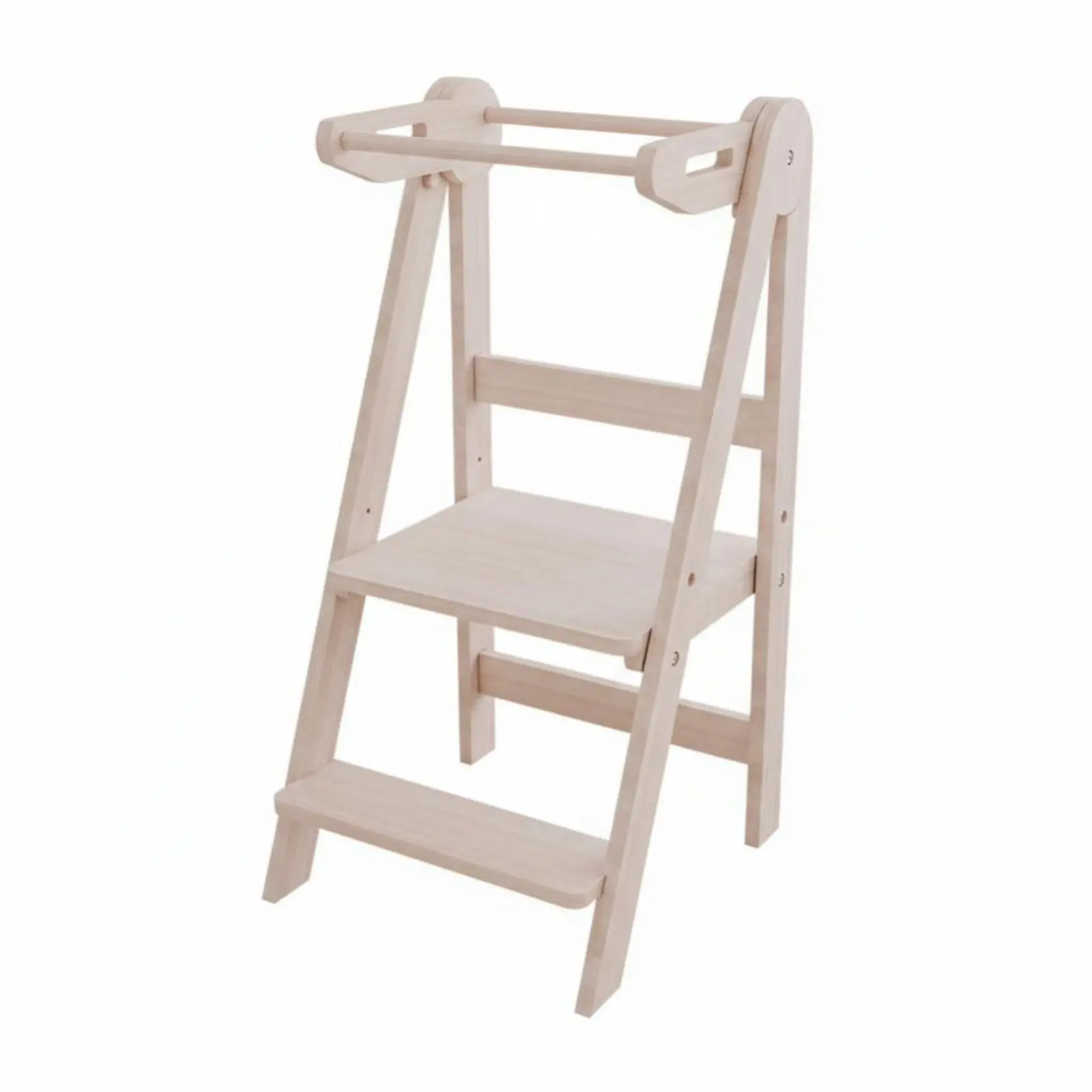

transformable Learning Stool Montessori Inspired transformable Toddler Stool with Desk Foldable Design Safety Rails for Bathroom