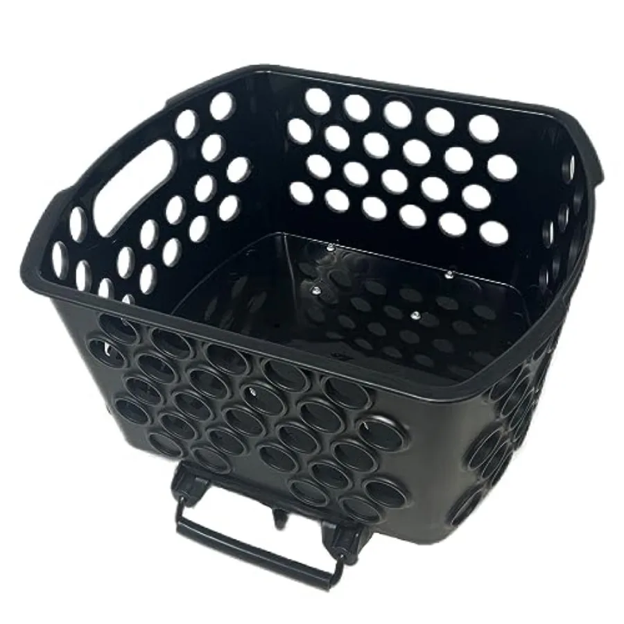 

EBike Basket Dairyman X Quick Release Design for Seamless Compatibility with All Bike Racks up to 7 Wide and Smaller Ideal for